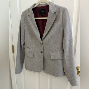 BANANA REPUBLIC Factory Wool Blend Blazer size 8, Gray